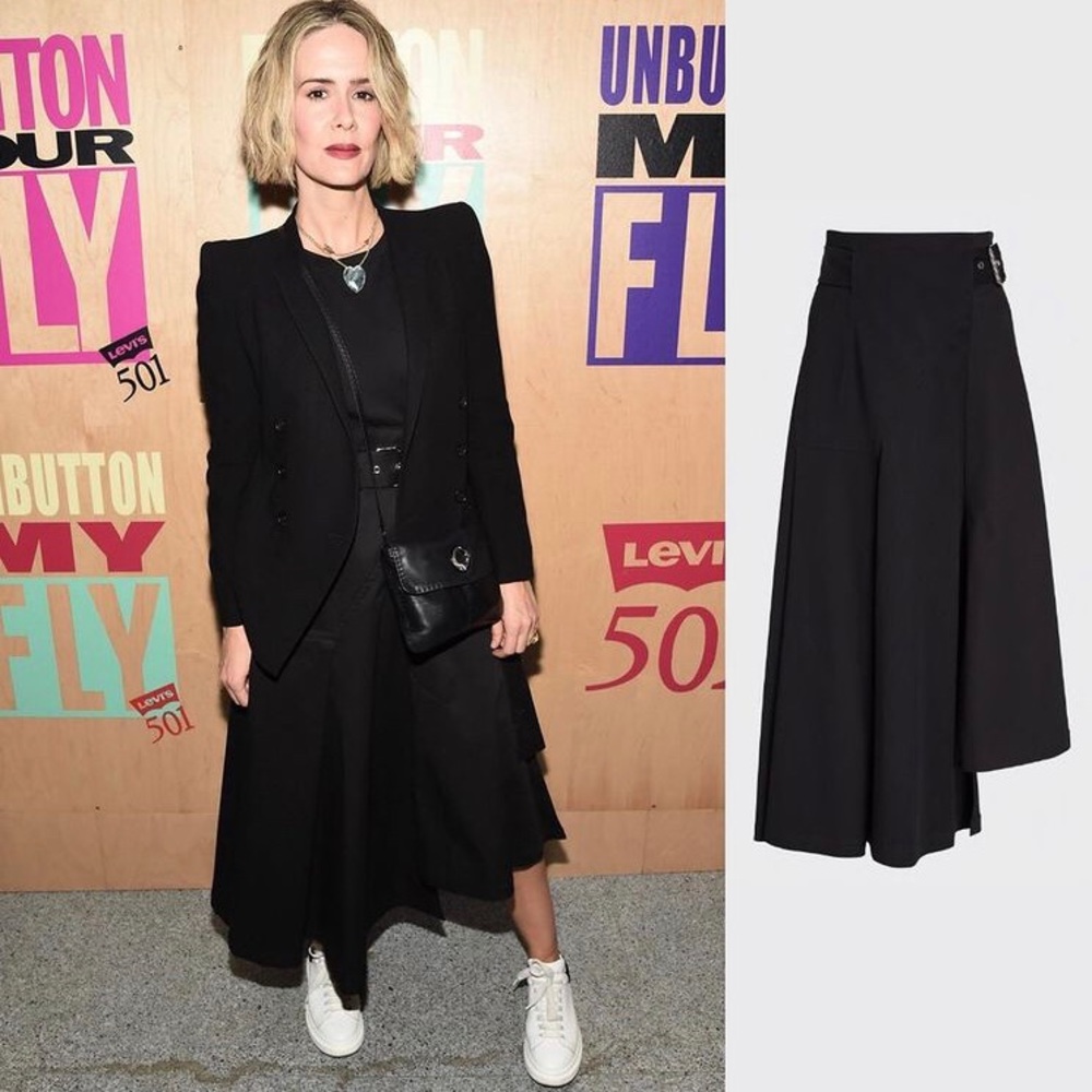 3.1 Phillip Lim Belted High-Low Utility Skirt